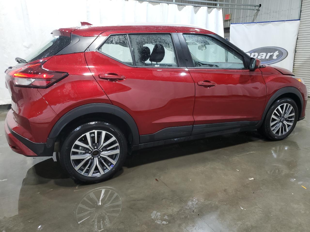 2024 Nissan Kicks VIN 3N1CP5CV1RL566569 Copart auction photo, front end / side damage thumbnail 3