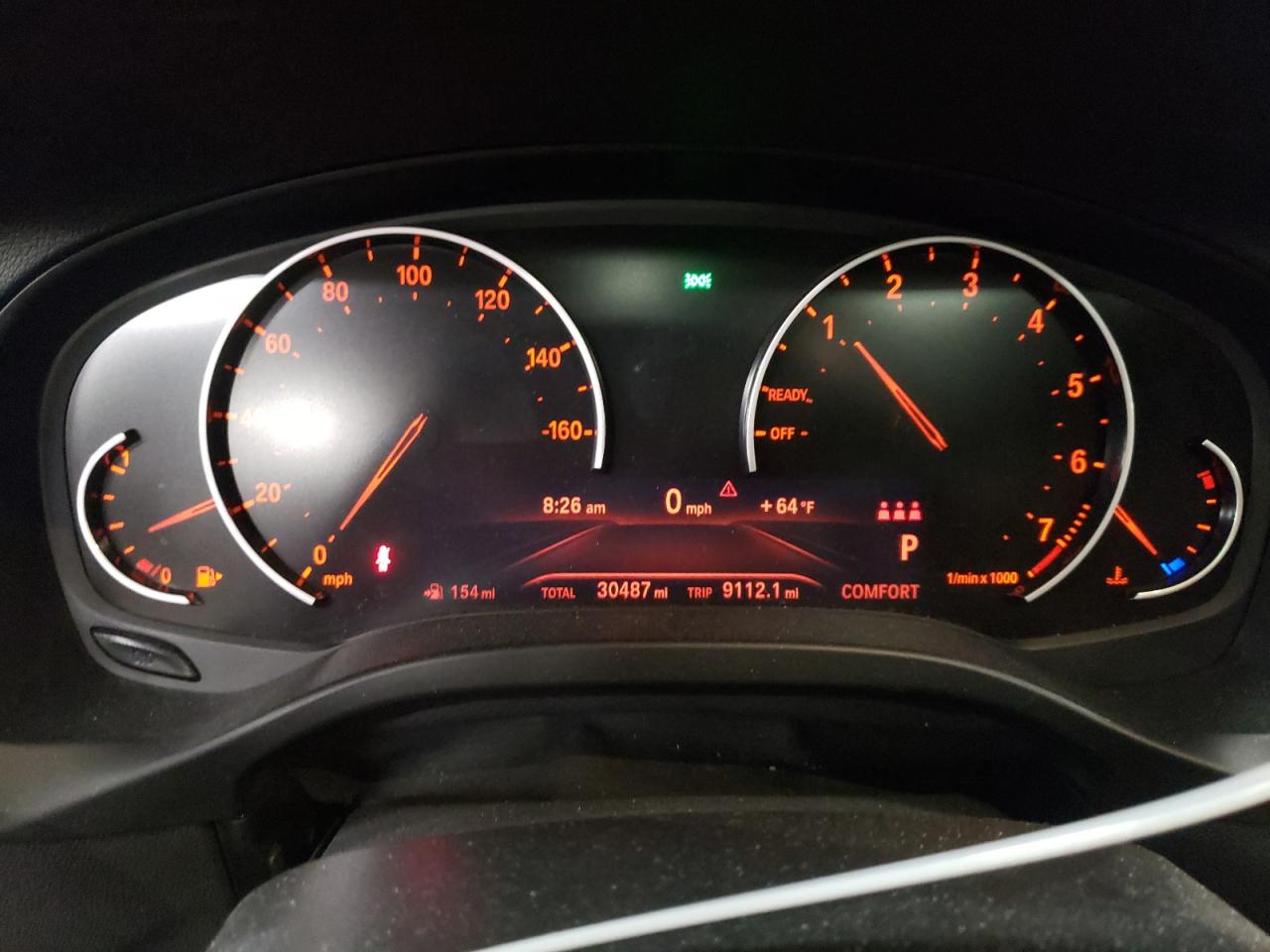 2019 BMW X3 VIN 5UXTR7C53KLR49786 Copart auction photo, front end damage thumbnail 9