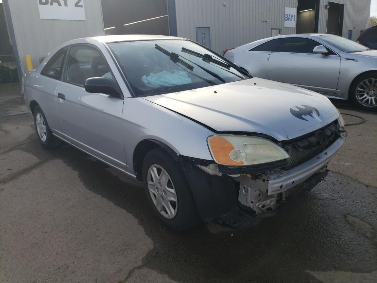 2003 Honda Civic VIN 1HGEM22273L062035 Copart auction photo, front end / rear end damage thumbnail 4