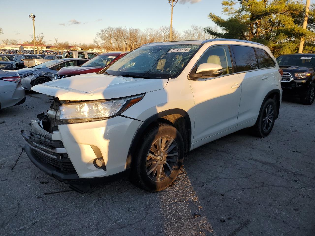 2018 Toyota Highlander VIN 5TDJZRFH4JS836307