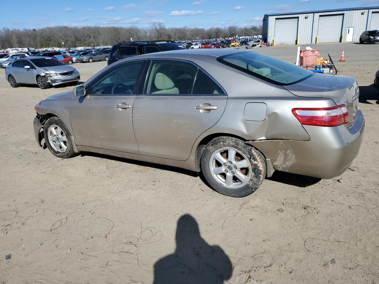 2007 Toyota Camry VIN 4T1BE46K47U723245 Copart auction photo, undercarriage / rear end damage thumbnail 2