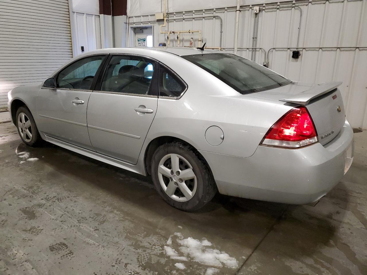 2012 Chevrolet Impala VIN 2G1WB5E30C1234127 Copart auction photo, front end / side damage thumbnail 2