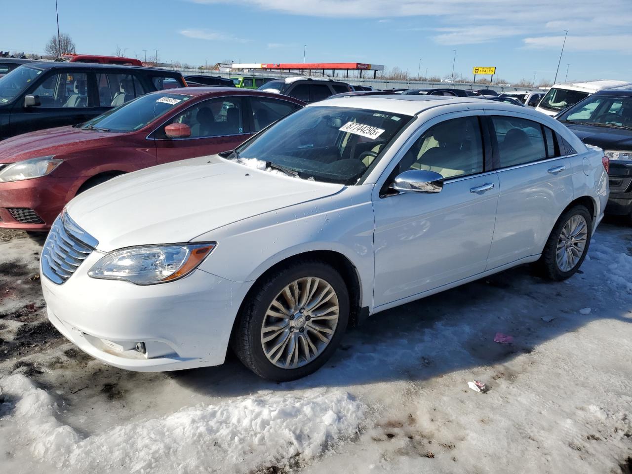 2012 Chrysler 200 VIN 1C3CCBCB6CN108616