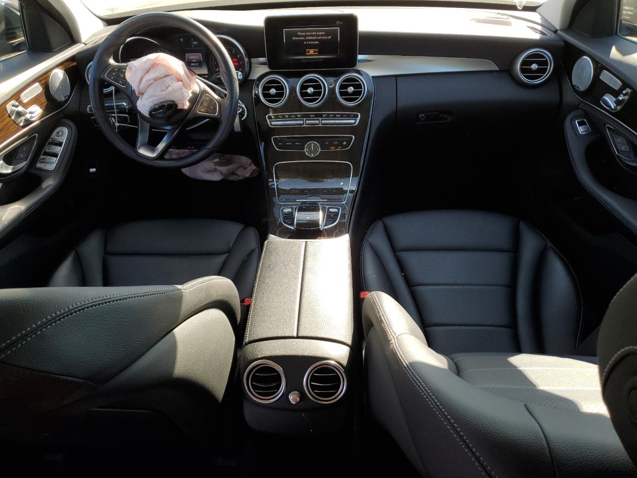 2015 Mercedes-Benz C-klasse VIN 55SWF4JB9FU071092 Copart auction photo, front end / side damage thumbnail 8