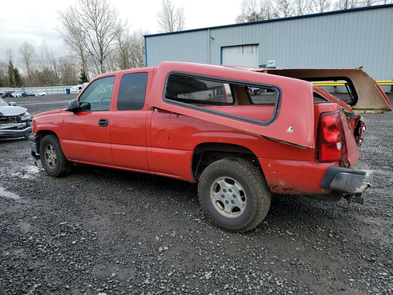 2003 Chevrolet Silverado VIN 1GCEC19TX3Z326470 Copart auction photo, rear end damage thumbnail 2