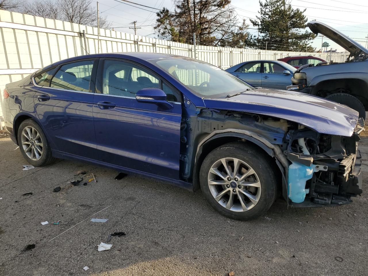 2013 Ford Fusion VIN 3FA6P0H77DR112006 Copart auction photo, front end damage thumbnail 4