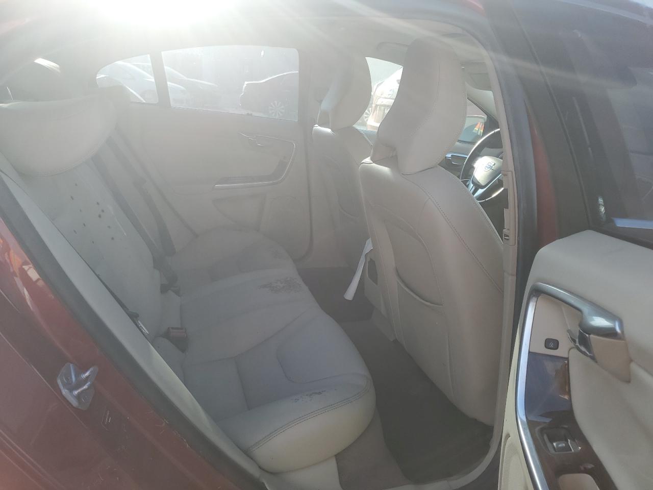 2015 Volvo S60 VIN YV140MFC3F1316631 Copart auction photo, water/flood damage thumbnail 10