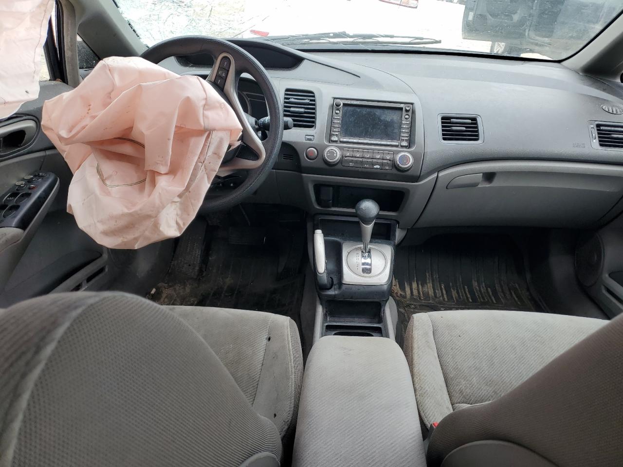 2010 Honda Civic VIN 2HGFA1F81AH550042 Copart auction photo, front end damage thumbnail 8
