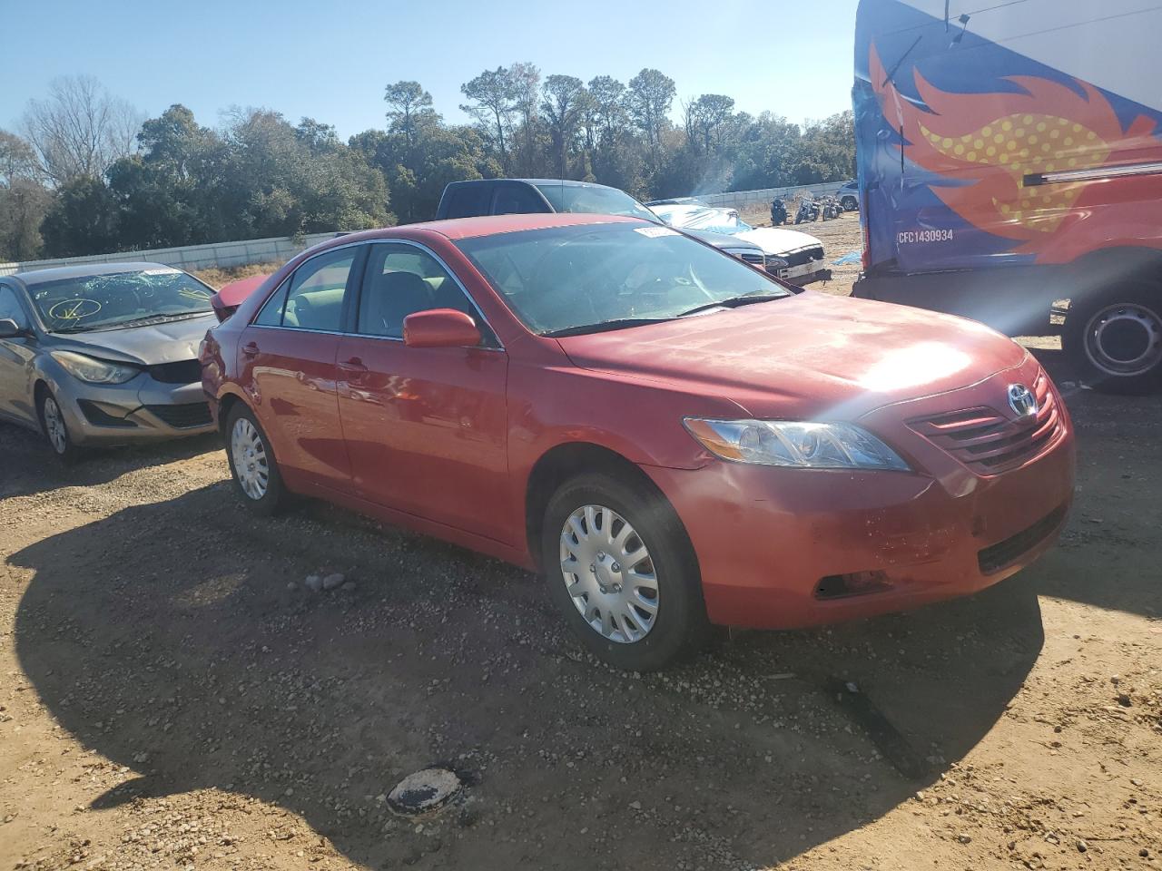 2009 Toyota Camry VIN 4T1BE46K39U332803 Copart auction photo, rear end damage thumbnail 4