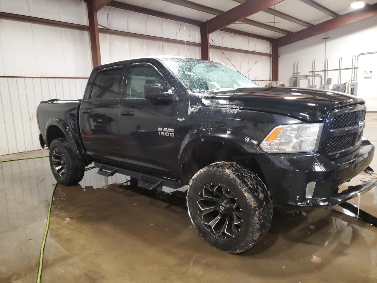 2014 RAM 1500 VIN 1C6RR7KTXES117472 Copart auction photo, rear end damage thumbnail 4