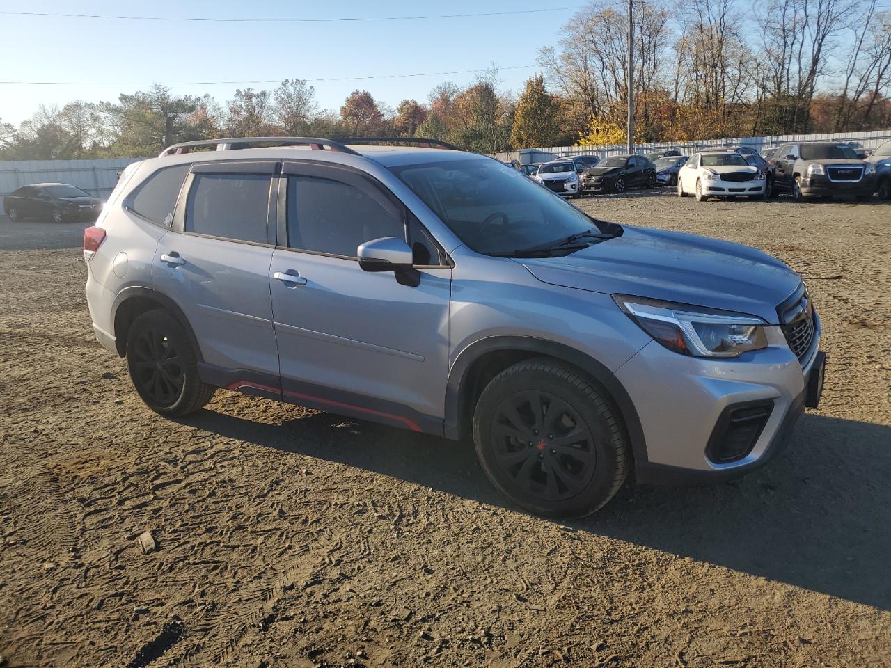 2021 Subaru Forester VIN JF2SKARC8MH479833 Copart auction photo, rear end damage thumbnail 4