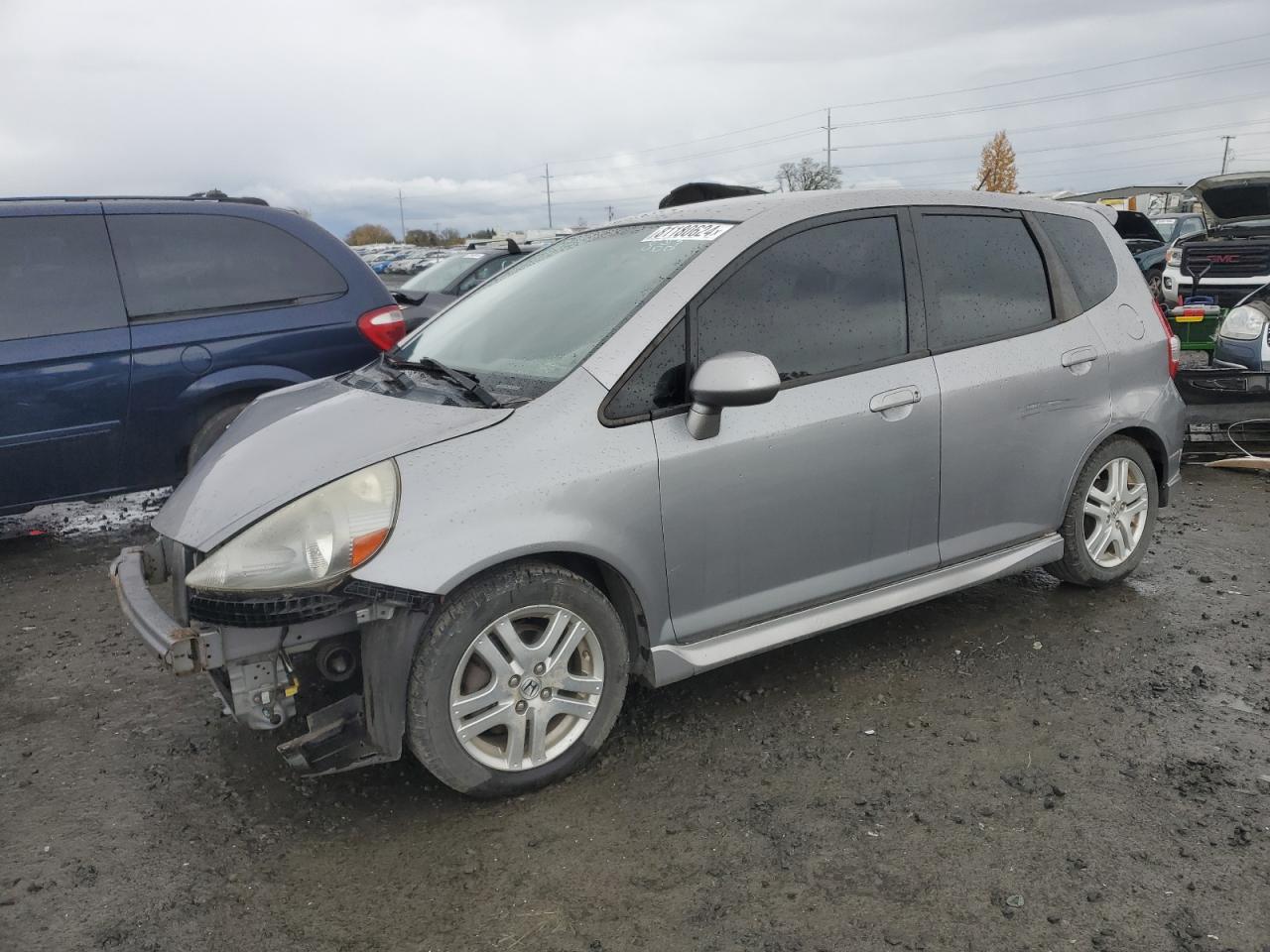 2008 Honda Fit VIN JHMGD37678S052755