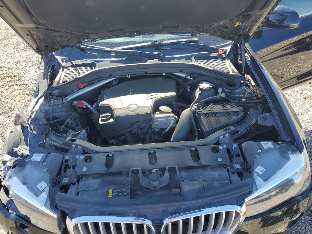 2017 BMW X3 VIN 5UXWX9C33H0T19905 Copart auction photo, front end / rear end damage thumbnail 11