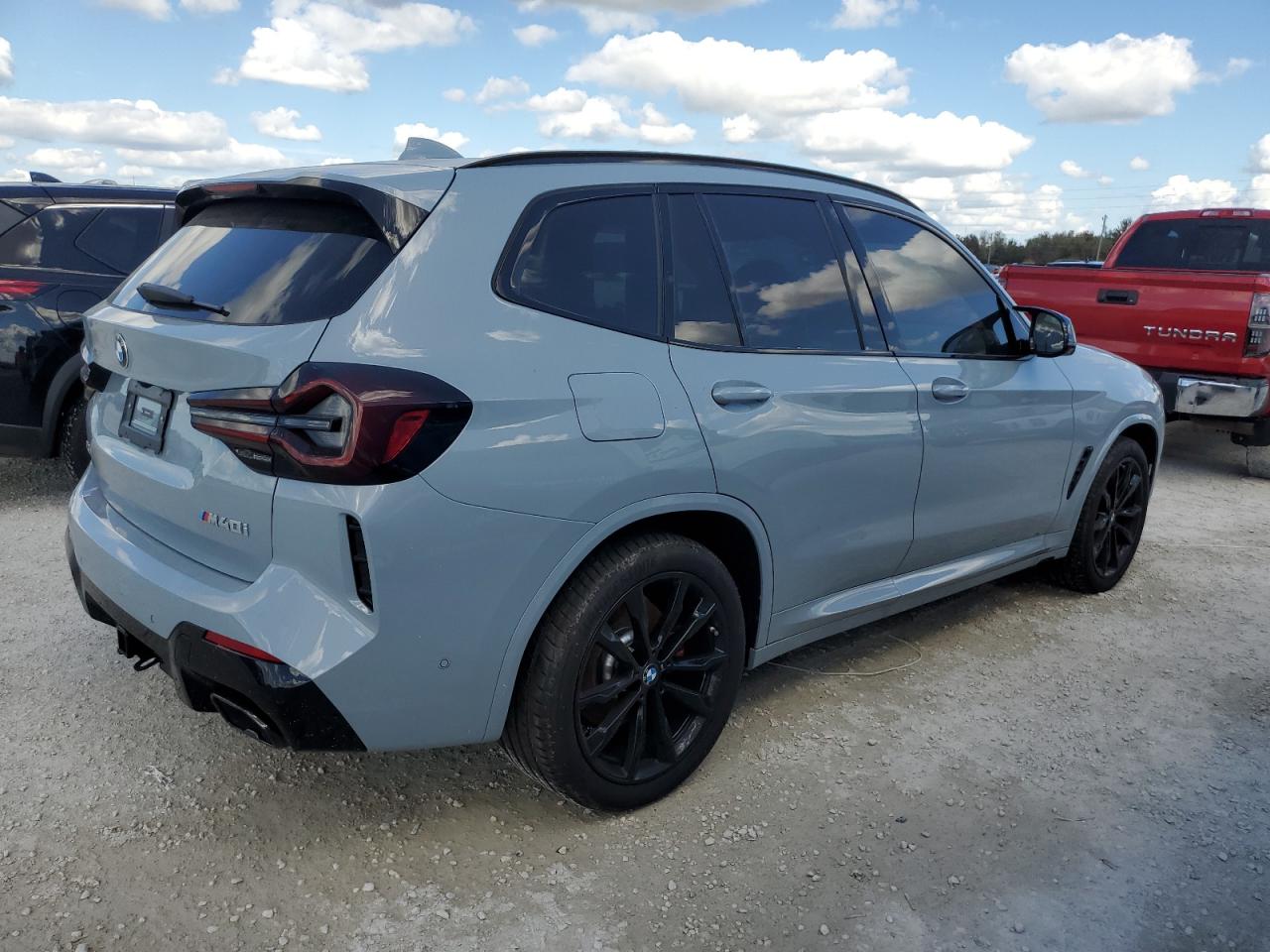 2024 BMW X3 M VIN 5UX83DP09R9W77482 Copart auction photo, water/flood damage thumbnail 3