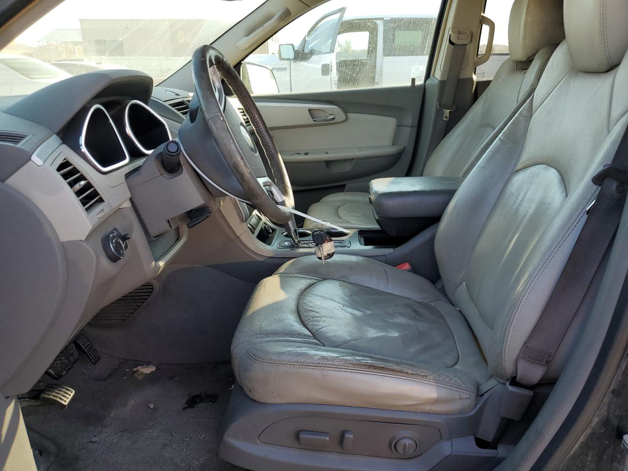 2009 Chevrolet Traverse VIN 1GNEV23D39S122507 Copart auction photo, undercarriage / front end damage thumbnail 7