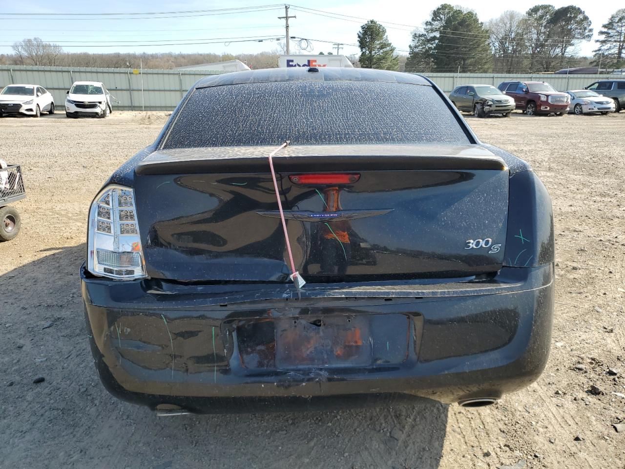 2013 Chrysler 300 VIN 2C3CCABT3DH690320 Copart auction photo, rear end / all over damage thumbnail 6
