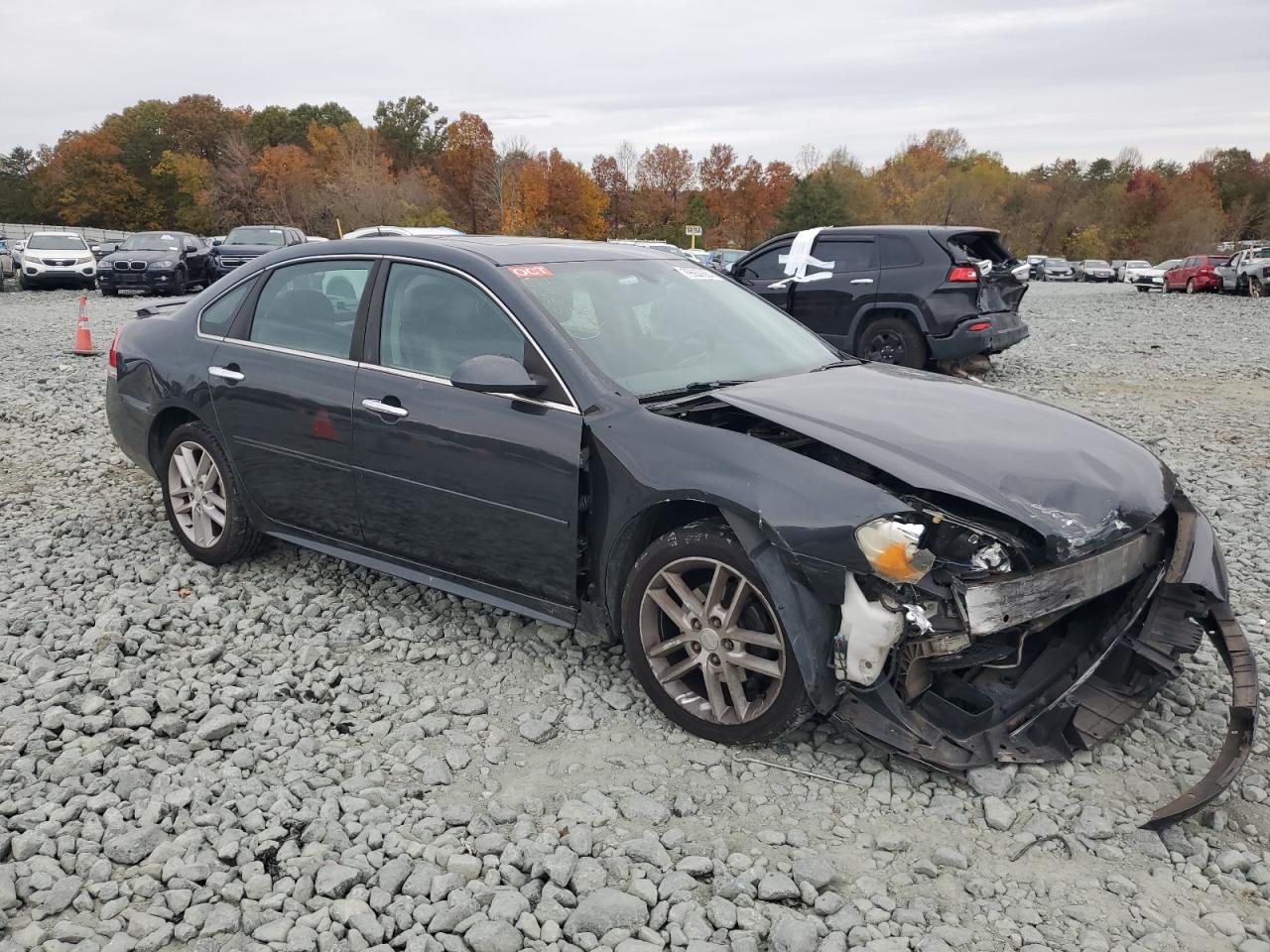 2013 Chevrolet Impala VIN 2G1WC5E3XD1182939 Copart auction photo, front end damage thumbnail 4