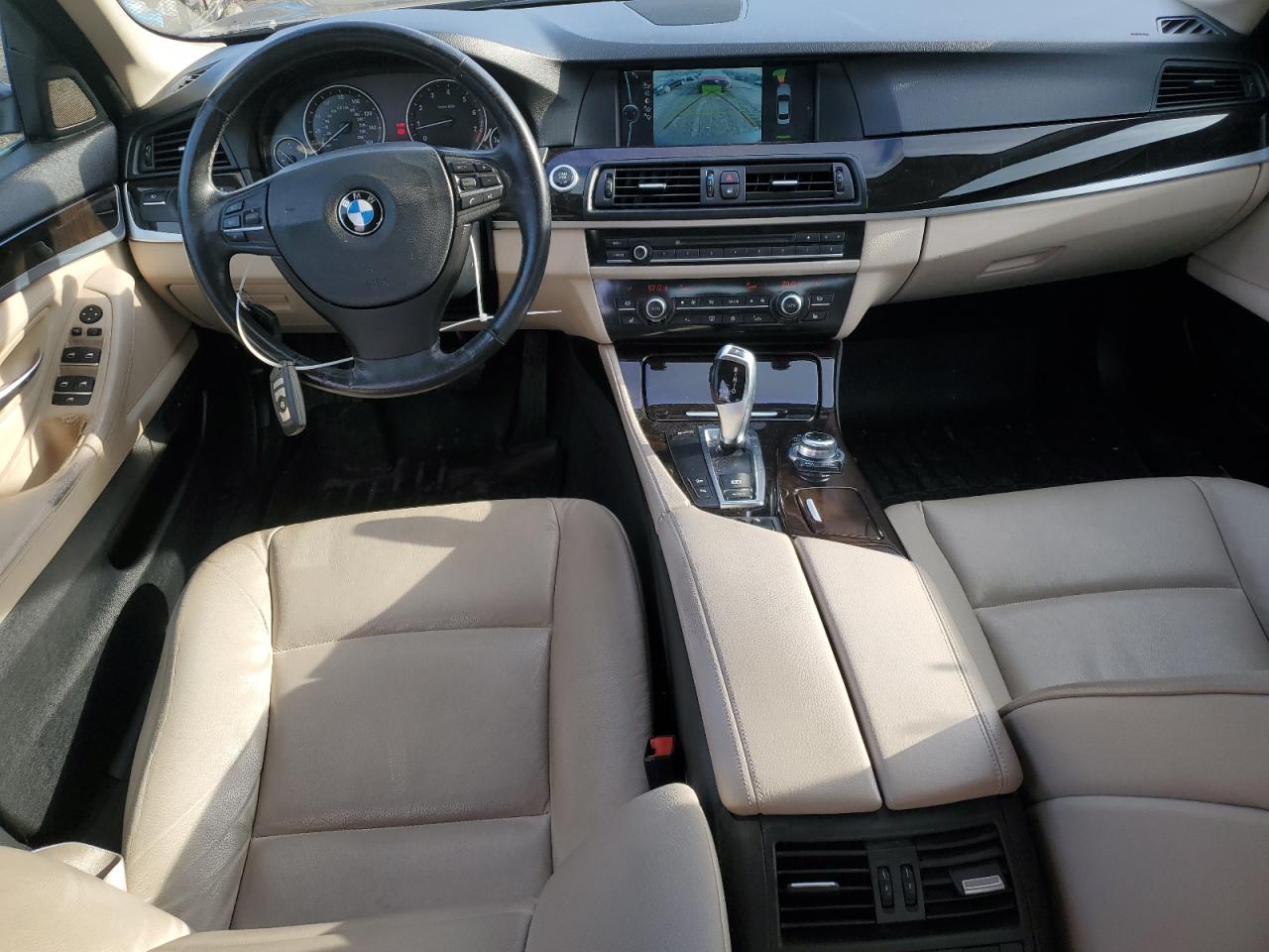 2011 BMW 5er VIN WBAFU7C58BDU55069 Copart auction photo, front end damage thumbnail 8
