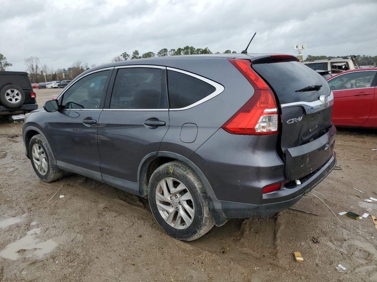 2015 Honda CR-V VIN 3CZRM3H59FG703091 Copart auction photo, rear end / front end damage thumbnail 2