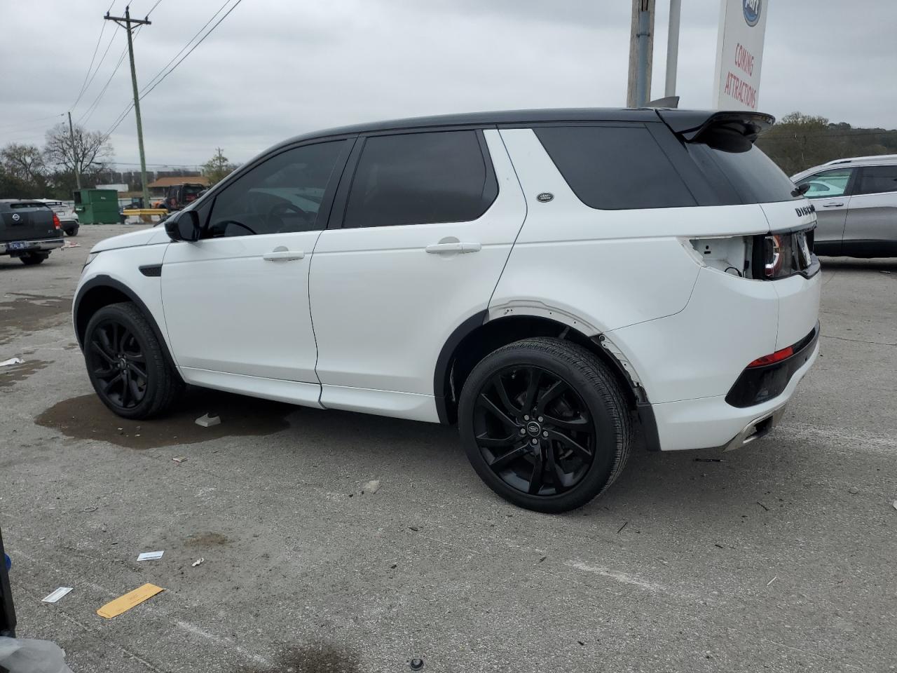 2017 Land Rover Discovery VIN SALCT2BG5HH697522 Copart auction photo, side damage thumbnail 2