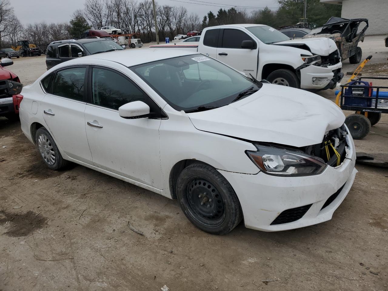 2017 Nissan Sentra VIN 3N1AB7AP4HY234763 Copart auction photo, front end damage thumbnail 4