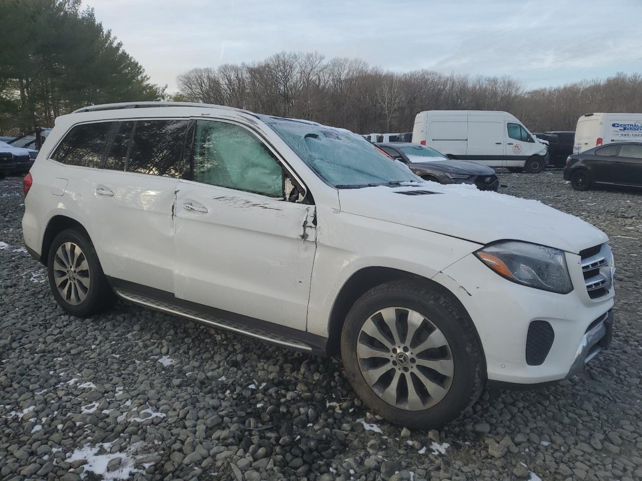 2018 Mercedes-Benz GLS-klasse VIN 4JGDF6EE3JB168739 Copart auction photo, all over damage thumbnail 4