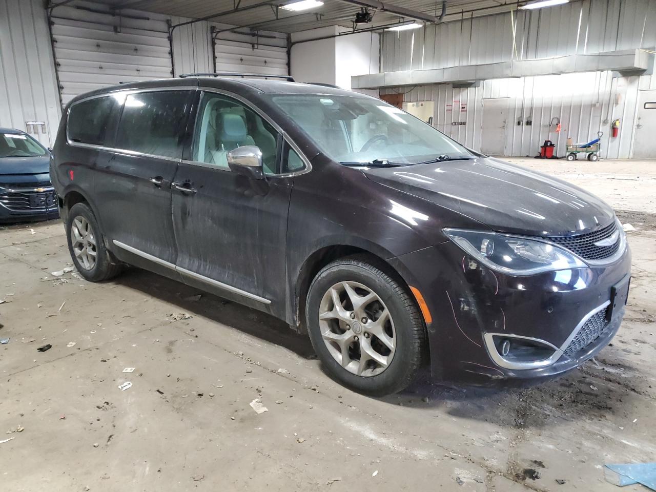 2017 Chrysler Pacifica VIN 2C4RC1GG0HR525715 Copart auction photo, stripped damage thumbnail 4