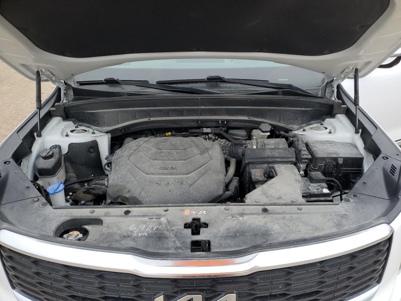2022 KIA Telluride VIN 5XYP5DHC0NG263225 Copart auction photo, rear end damage thumbnail 14