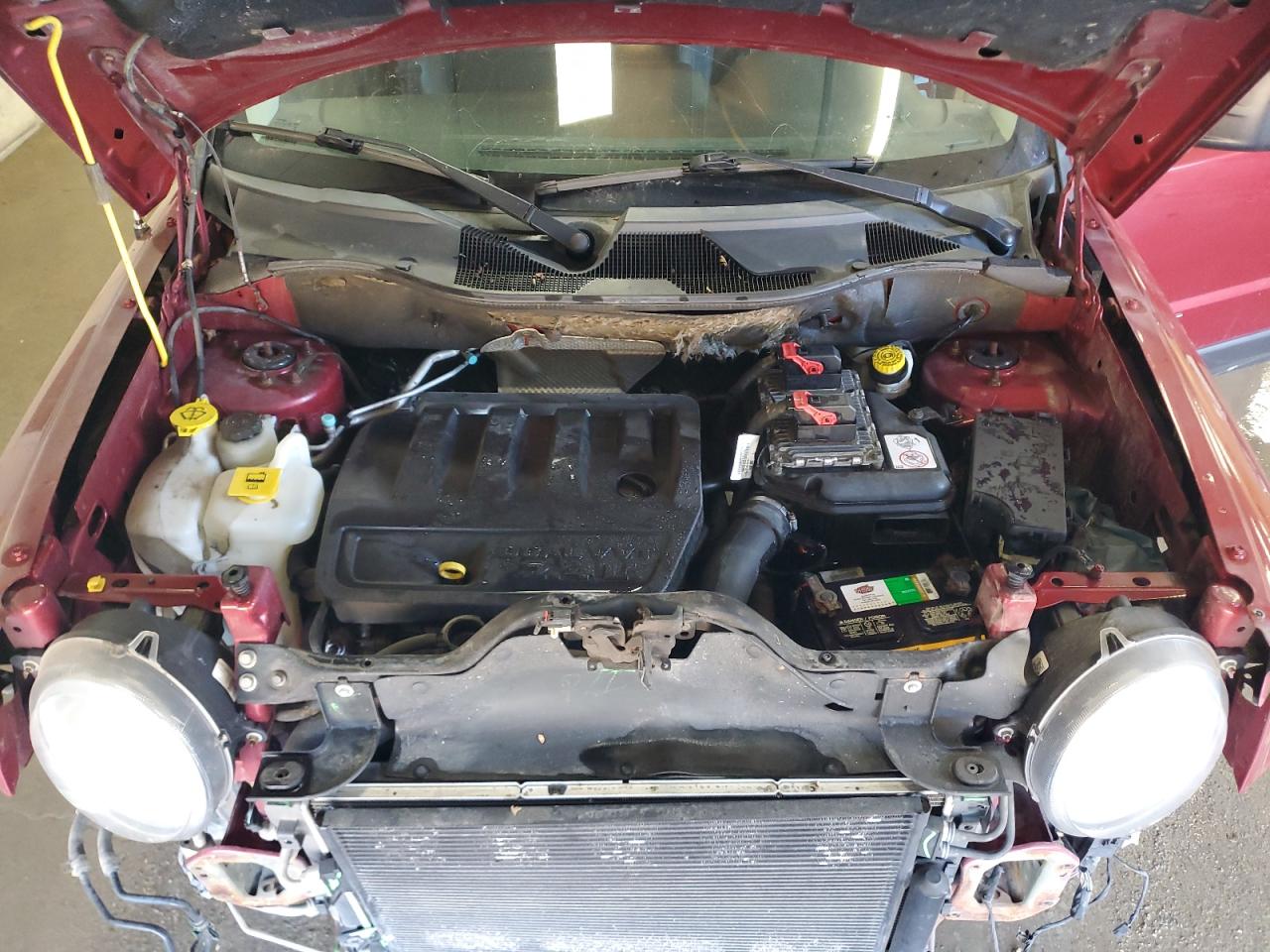 2015 Jeep Liberty (Patriot) VIN 1C4NJRFB7FD436278 Copart auction photo, front end damage thumbnail 12