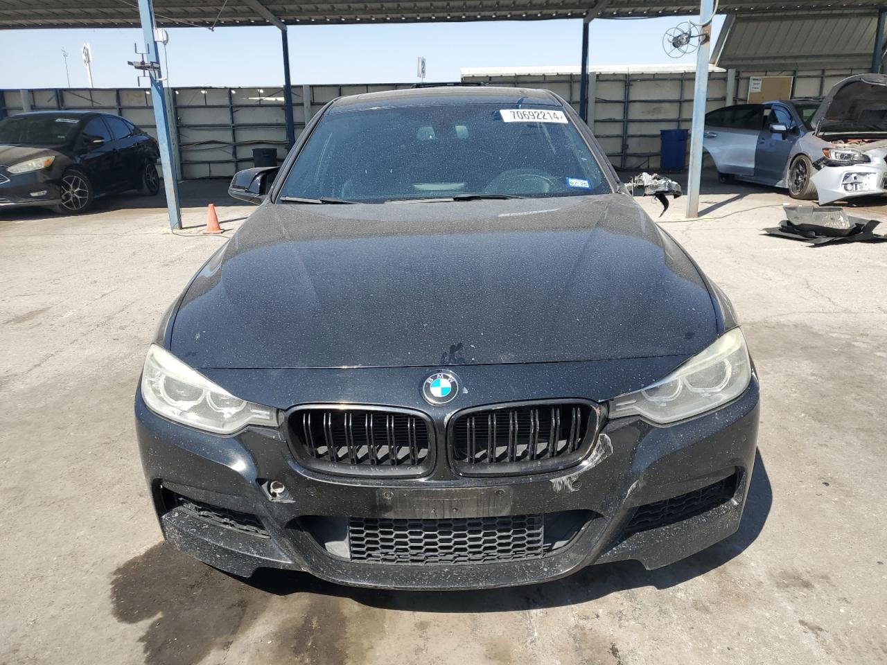 2013 BMW 3er VIN WBA3A5C51DJ461333 Copart auction photo, all over damage thumbnail 5