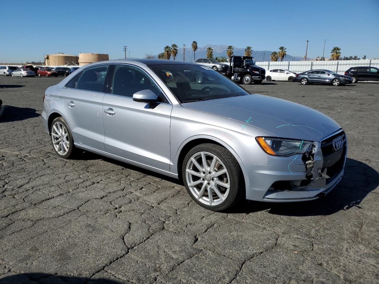 2015 Audi A3 VIN WAUBFGFF3F1095567 Copart auction photo, front end damage thumbnail 4