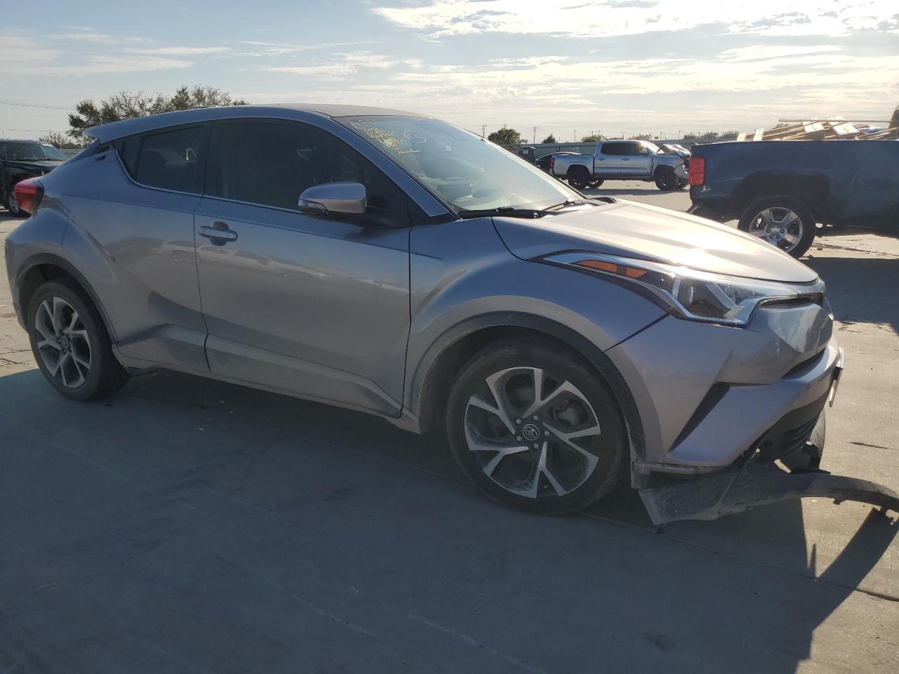 2019 Toyota C-HR VIN JTNKHMBX0K1056614 Copart auction photo, front end damage thumbnail 4