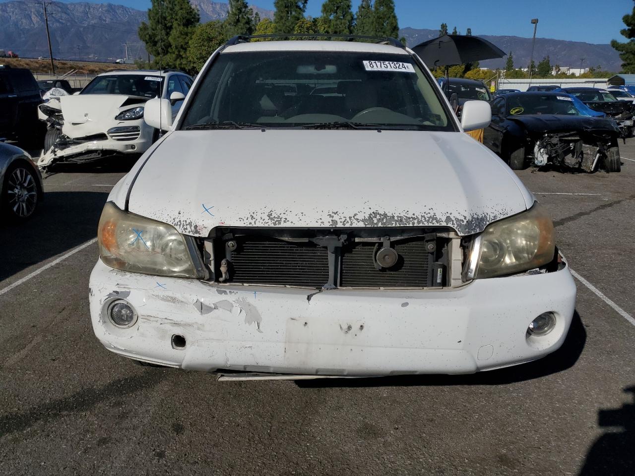 2007 Toyota Highlander VIN JTEGD21A070168247 Copart auction photo, minor dent/scratches damage thumbnail 5