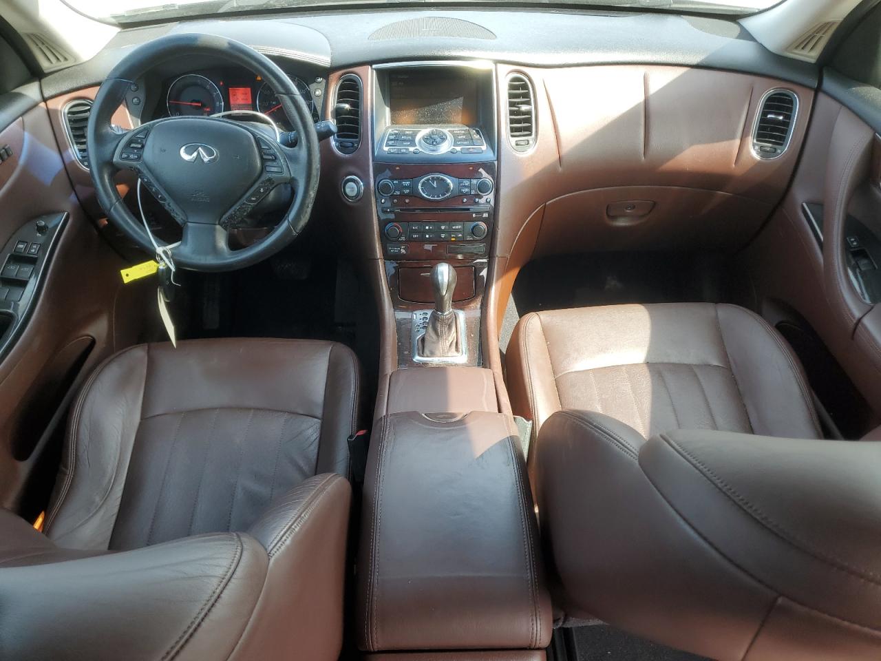 2008 Infiniti EX VIN JNKAJ09F28M359359 Copart auction photo, front end damage thumbnail 8