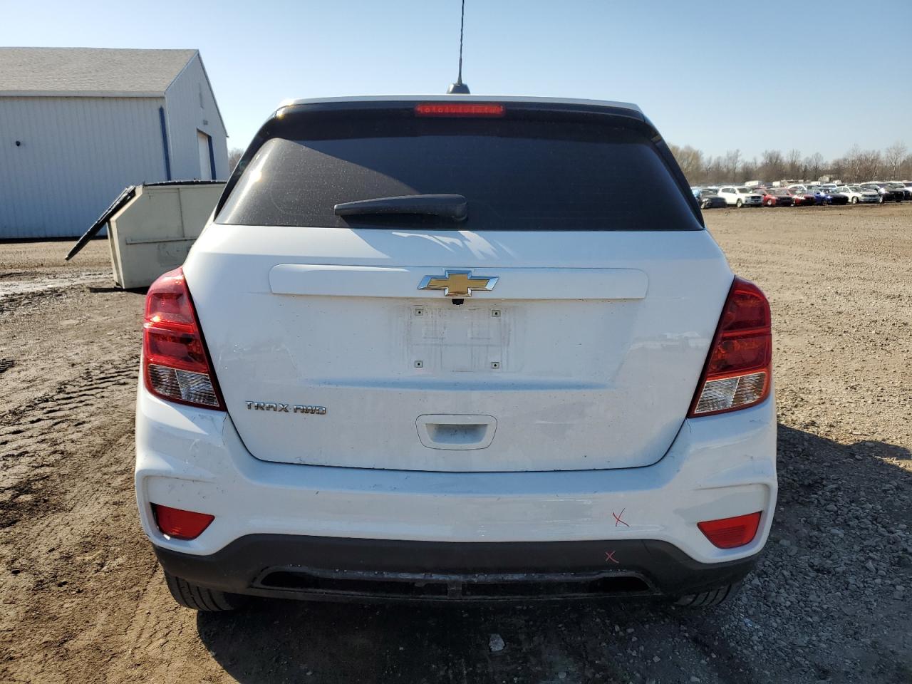 2021 Chevrolet Trax VIN KL7CJNSB6MB349841 Copart auction photo, front end / side damage thumbnail 6