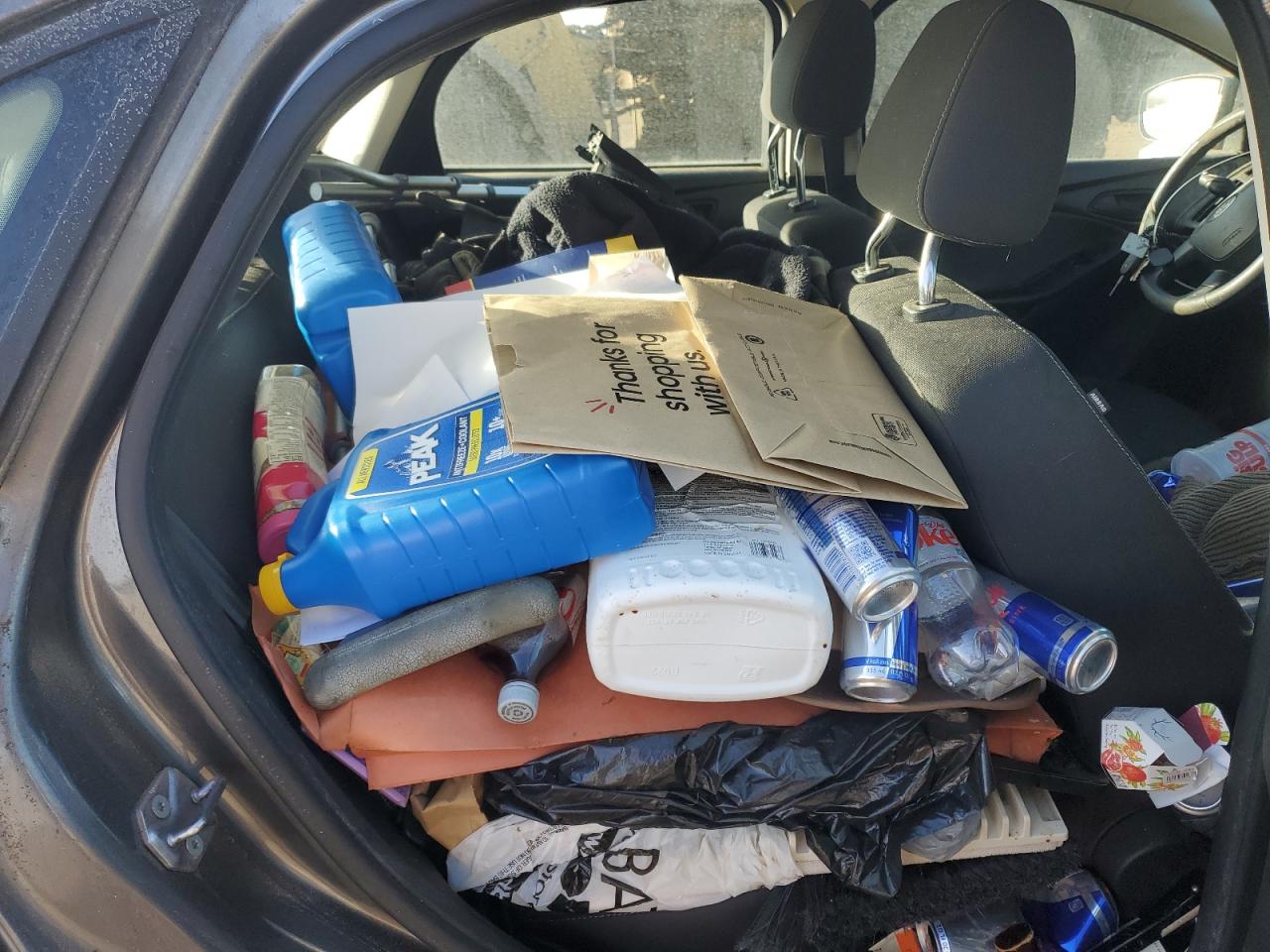 2012 Ford Focus VIN 1FAHP3E23CL424078 Copart auction photo, rear end / front end damage thumbnail 10