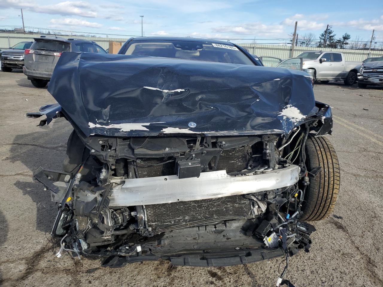 2015 Mercedes-Benz S-klasse VIN WDDUG8CB9FA147743 Copart auction photo, front end / side damage thumbnail 5