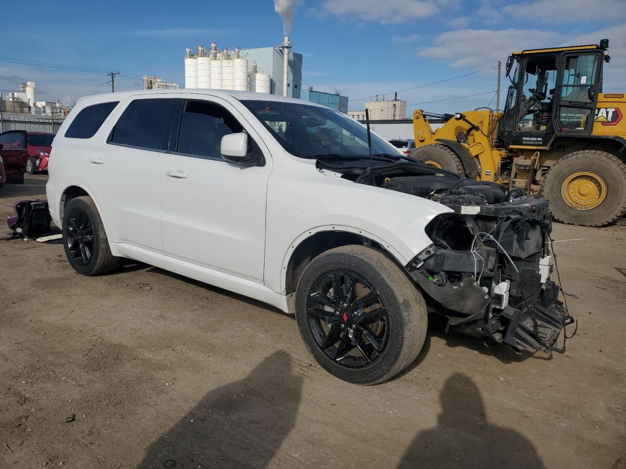 2021 Dodge Durango VIN 1C4RDHDG8MC555011 Copart auction photo, vandalism damage thumbnail 4