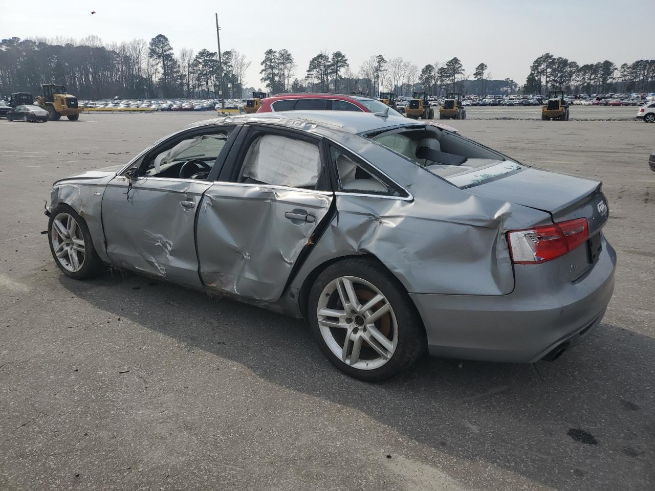 2015 Audi A6 VIN WAUFGAFC8FN022169 Copart auction photo, all over damage thumbnail 2