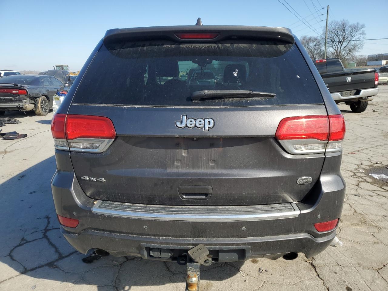 2015 Jeep Grand Cherokee VIN 1C4RJFCG5FC130573 Copart auction photo, side damage thumbnail 6