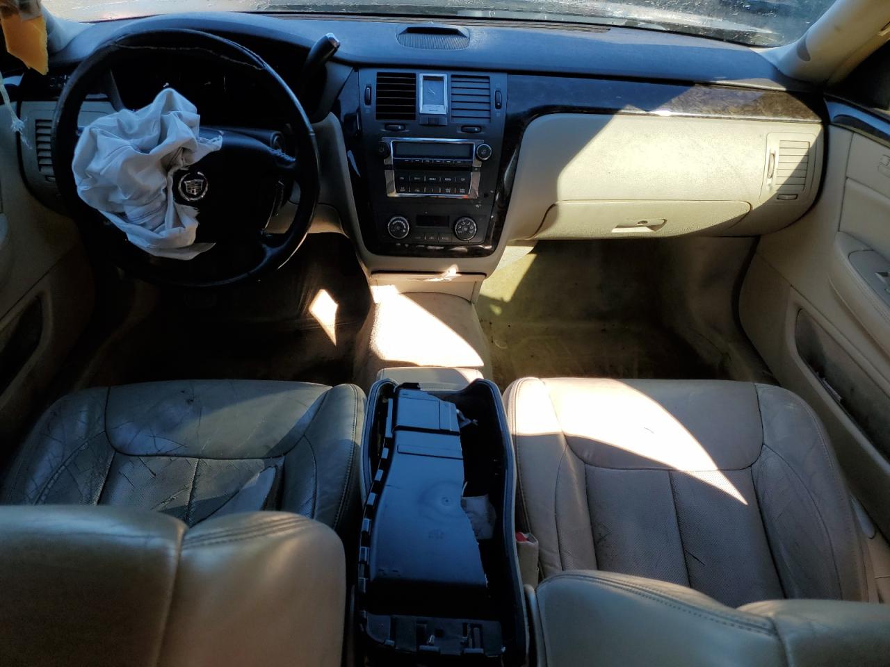 2009 Cadillac DTS VIN 1G6KD57Y09U121755 Copart auction photo, front end damage thumbnail 8
