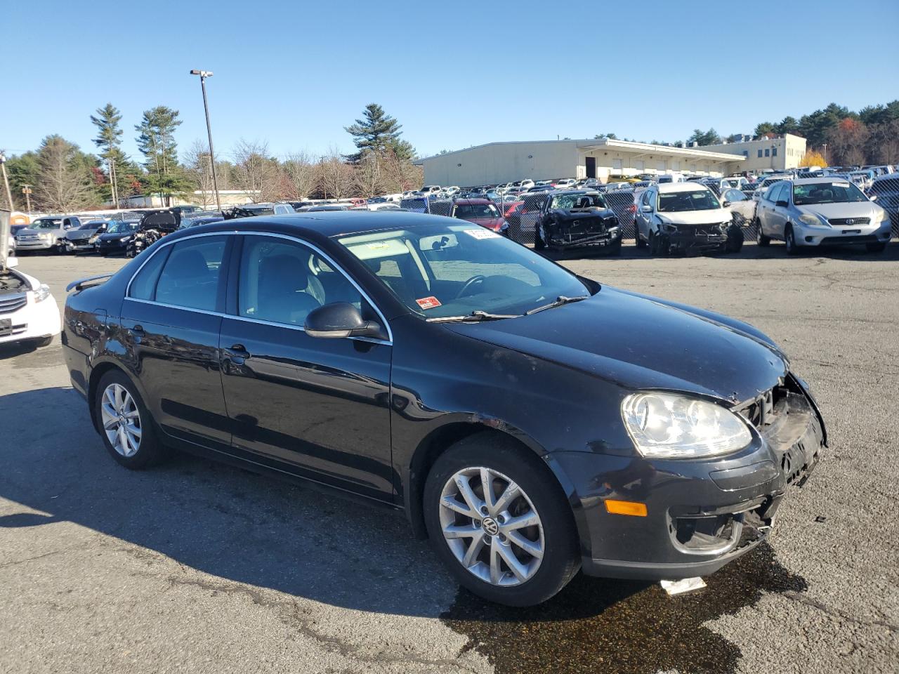 2010 Volkswagen Jetta VIN 3VWRZ7AJ3AM049394 Copart auction photo, rear end / front end damage thumbnail 4