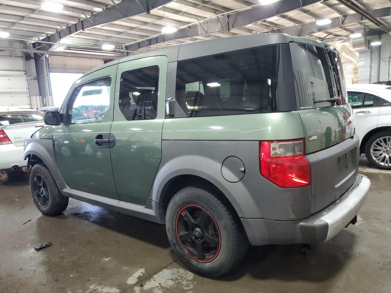 2005 Honda Element VIN 5J6YH28665L006806 Copart auction photo, front end / side damage thumbnail 2