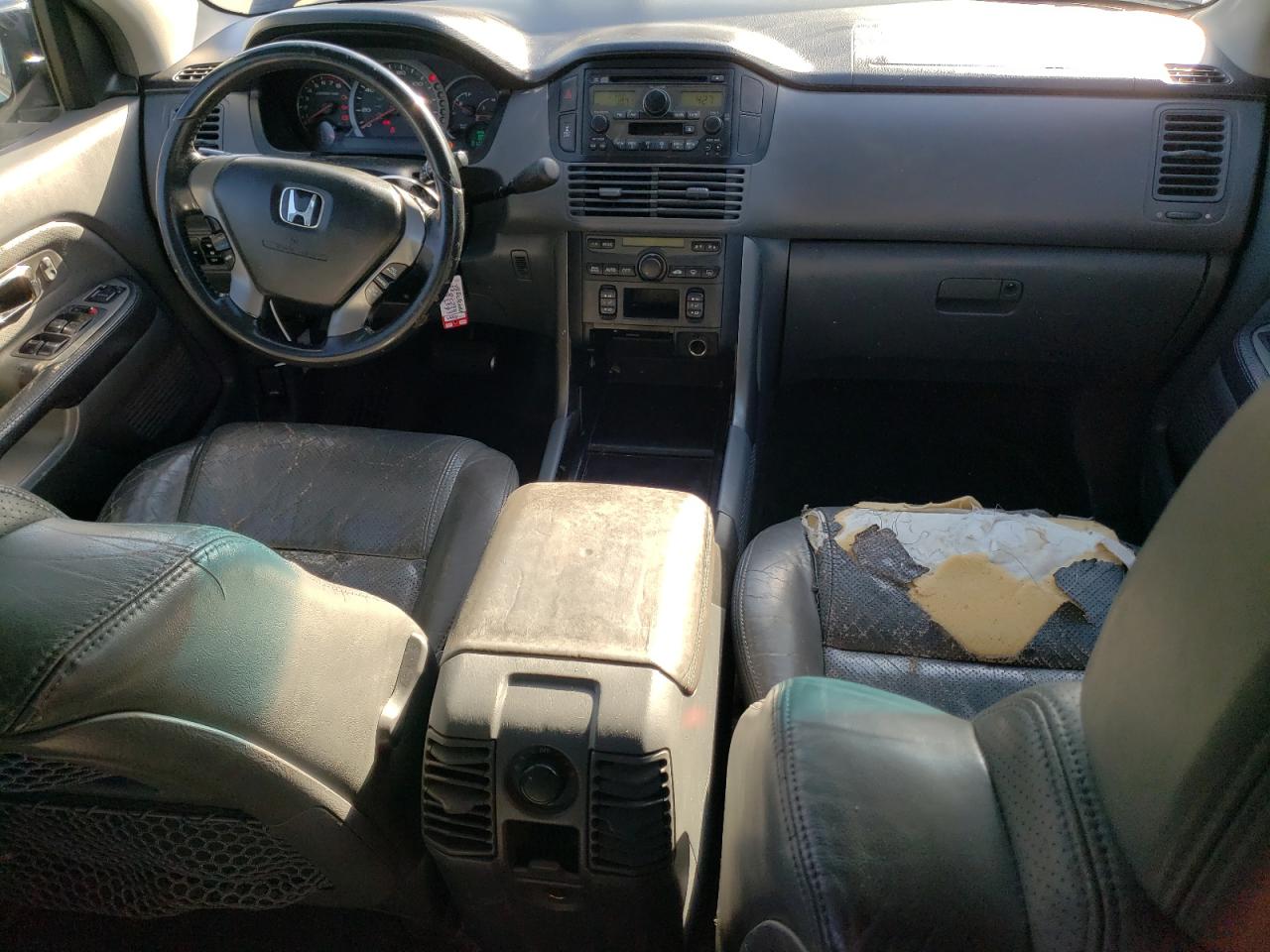 2004 Honda Pilot VIN 2HKYF18544H543447 Copart auction photo, front end / hail damage thumbnail 8