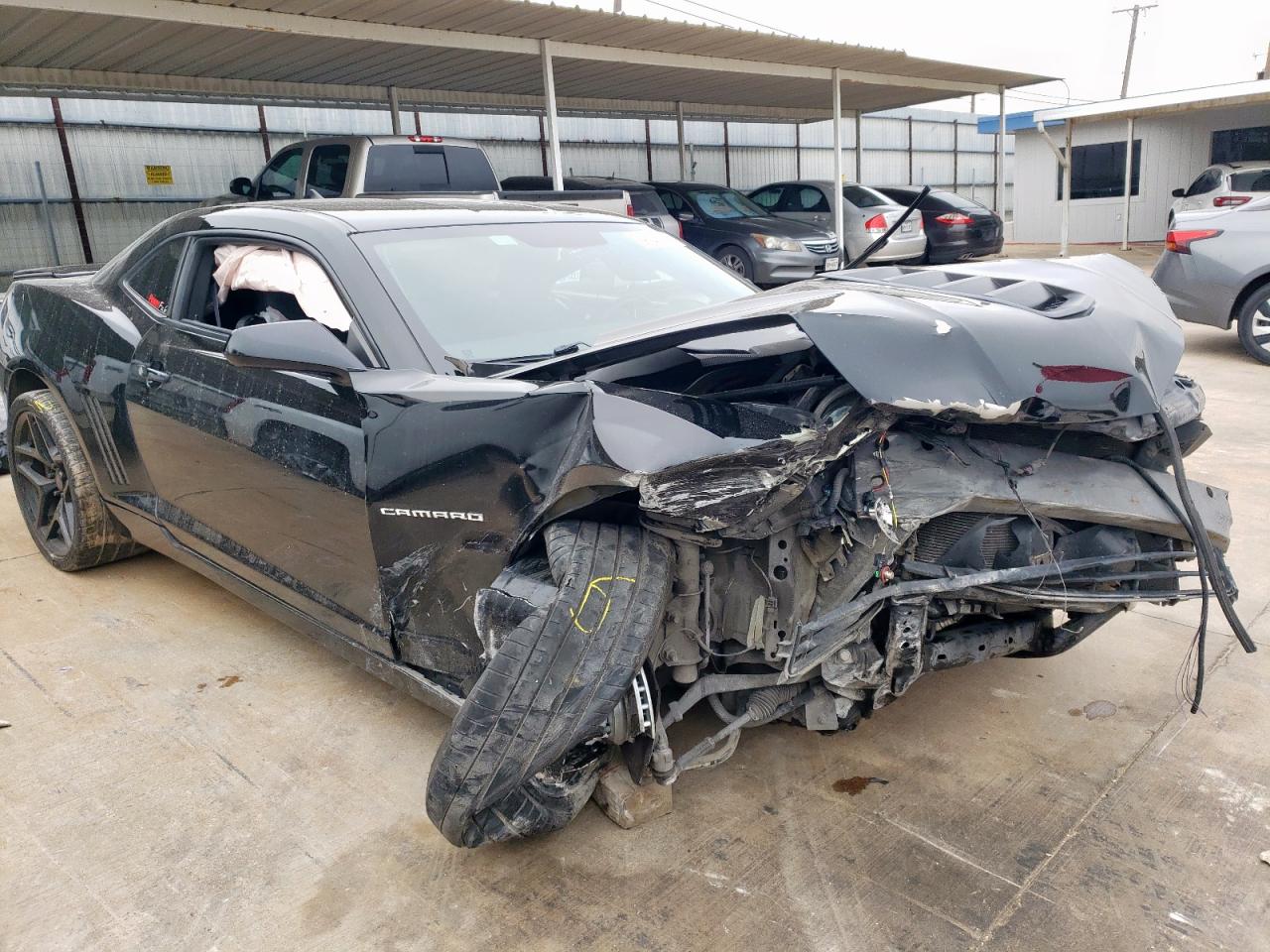 2014 Chevrolet Camaro VIN 2G1FK1EJ0E9122259 Copart auction photo, front end damage thumbnail 4