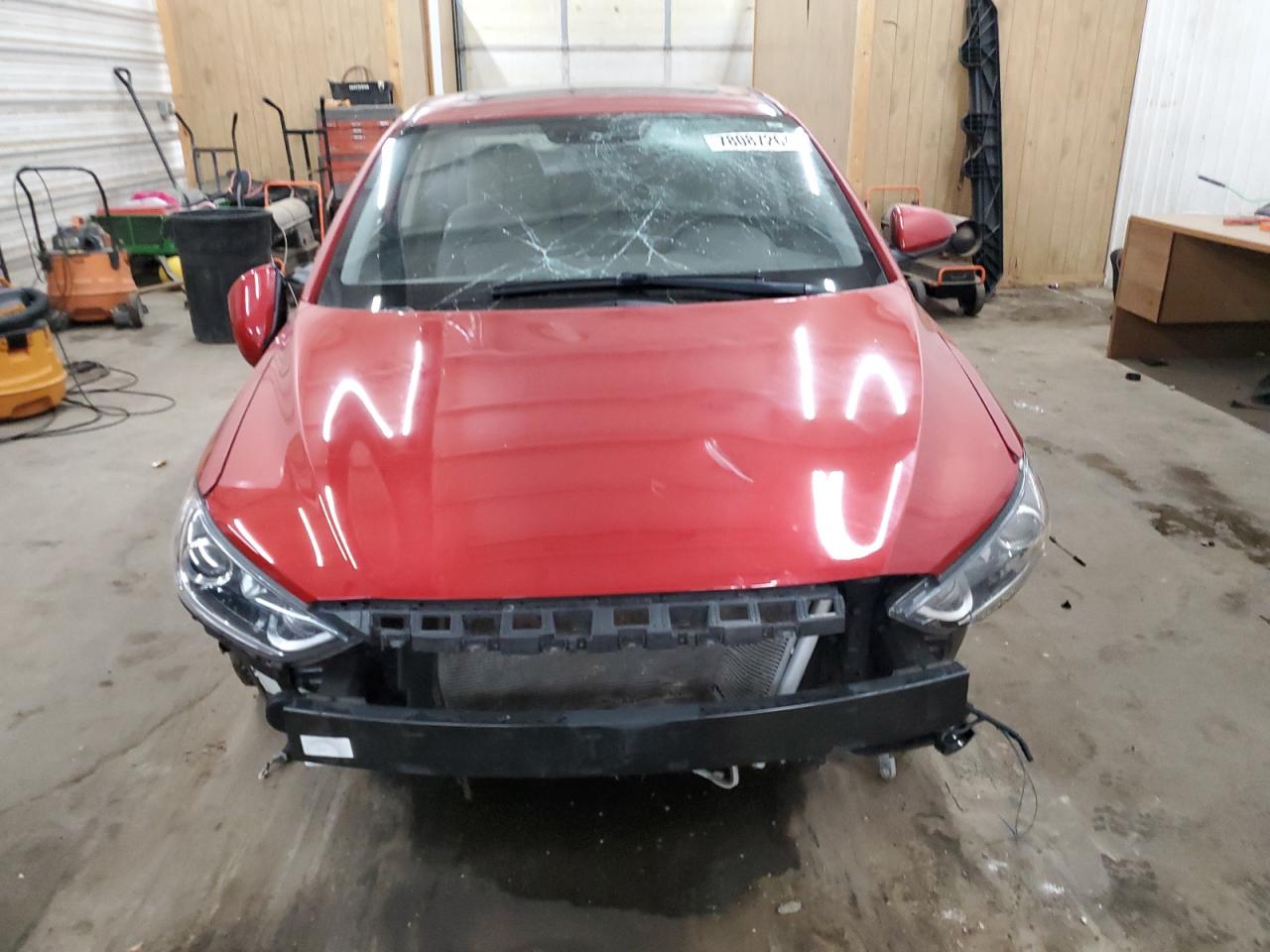 2018 Hyundai Elantra VIN 5NPD84LF8JH276108 Copart auction photo, all over damage thumbnail 5