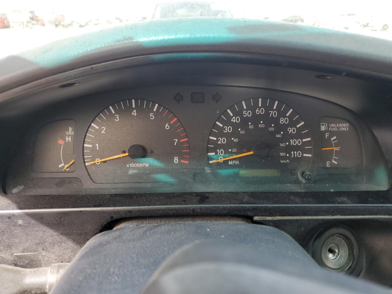 2000 Toyota Tacoma VIN 5TESN92N8YZ696366 Copart auction photo, front end / hail damage thumbnail 9