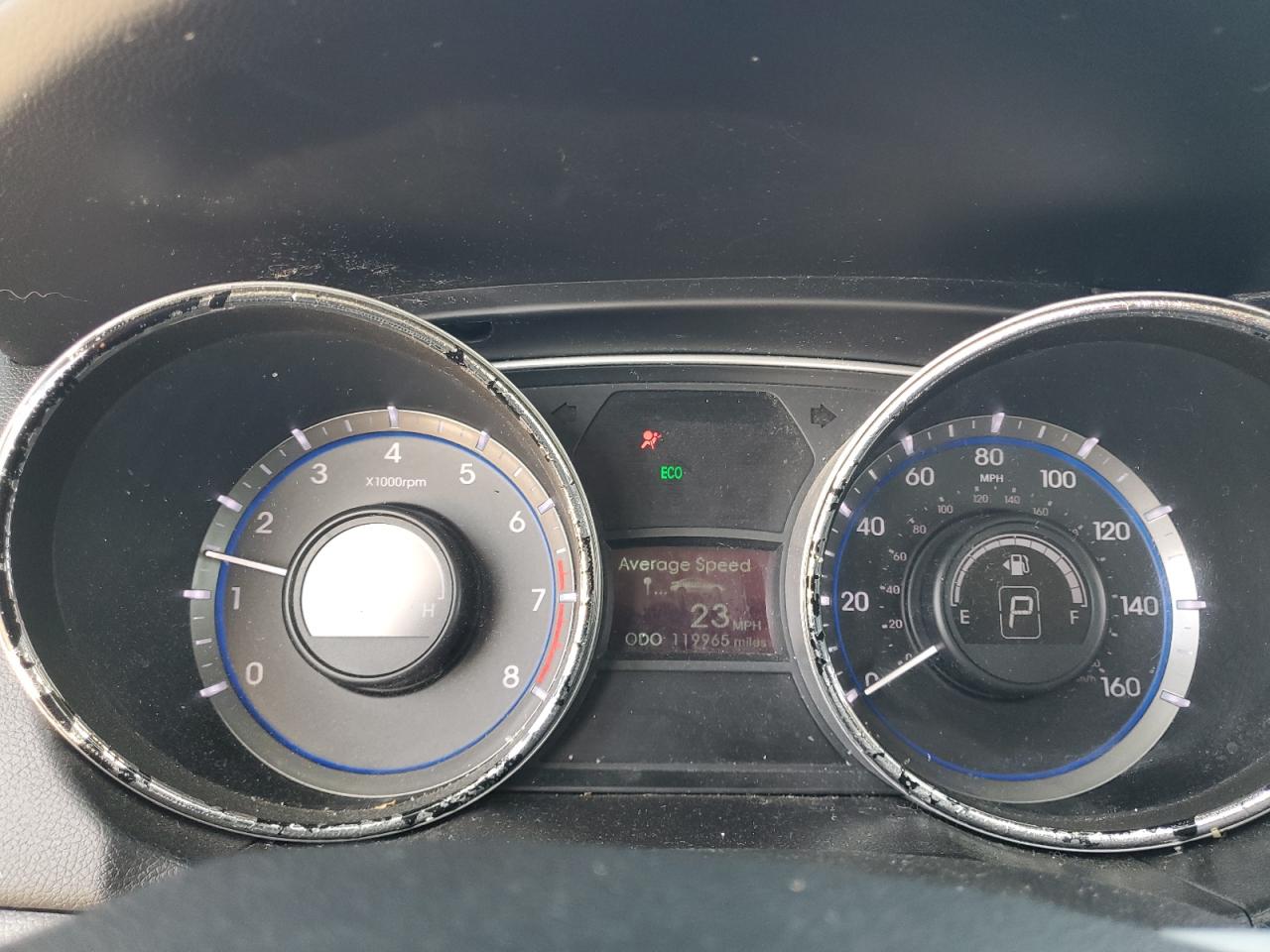 2014 Hyundai Sonata VIN 5NPEB4AC1EH897369 Copart auction photo, side damage thumbnail 9