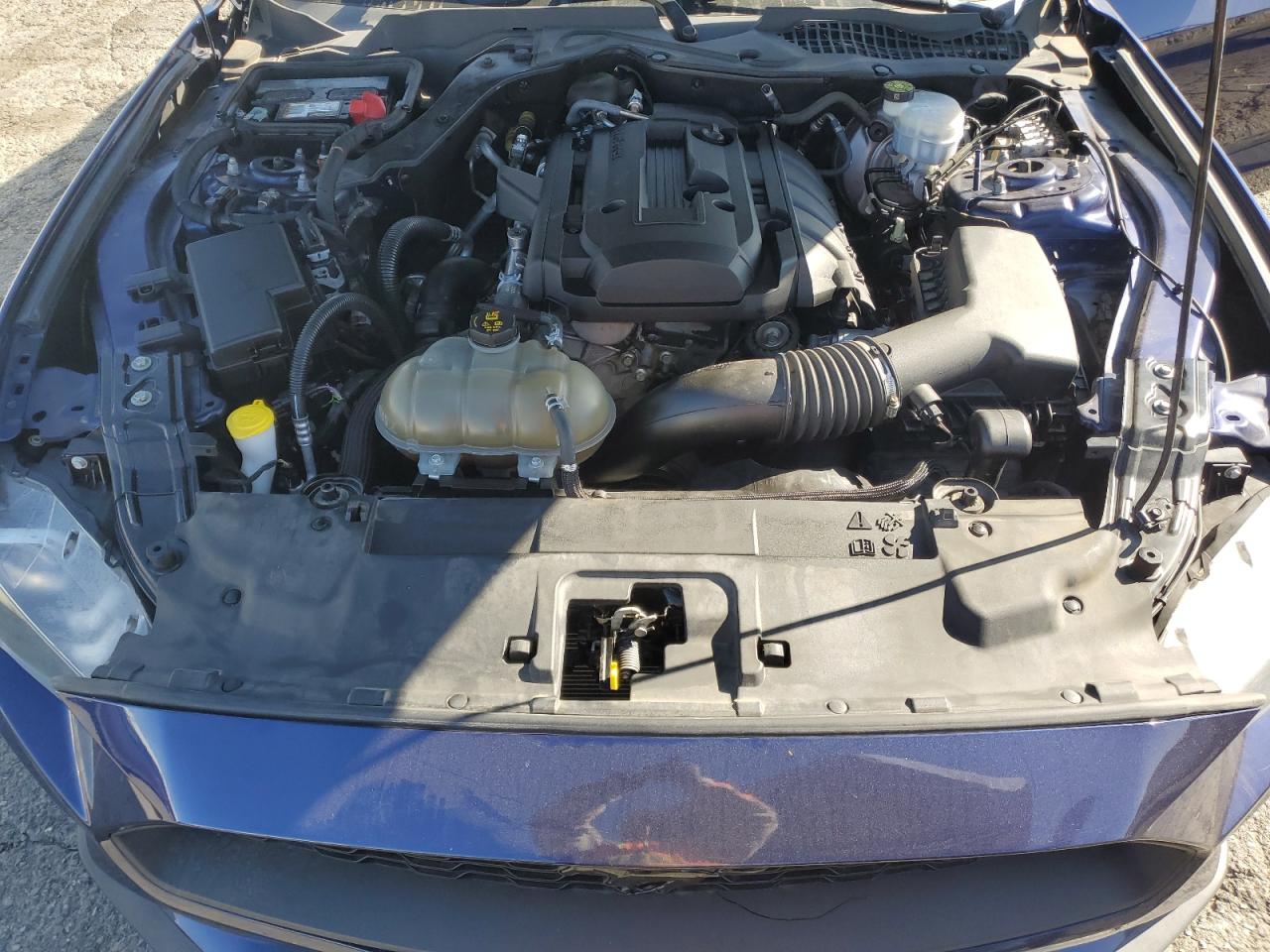 2018 Ford Mustang VIN 1FA6P8TH7J5163633 Copart auction photo, side damage thumbnail 11