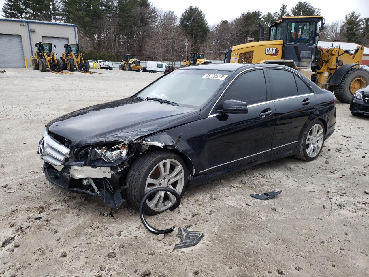 2011 Mercedes-Benz C-klasse VIN WDDGF5EB0BF656399